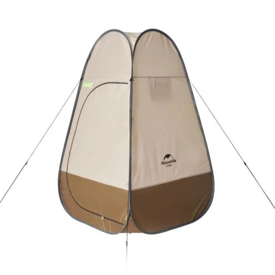 Naturehike Foldable Shower and Changing Tent - Dark  Brown (115*115*190)